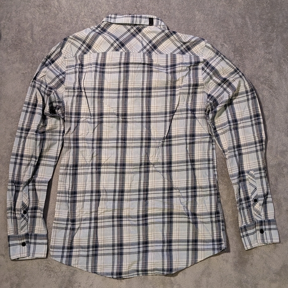 Ambiguous Long Sleeve Plaid Button Down - Picture 3 of 3
